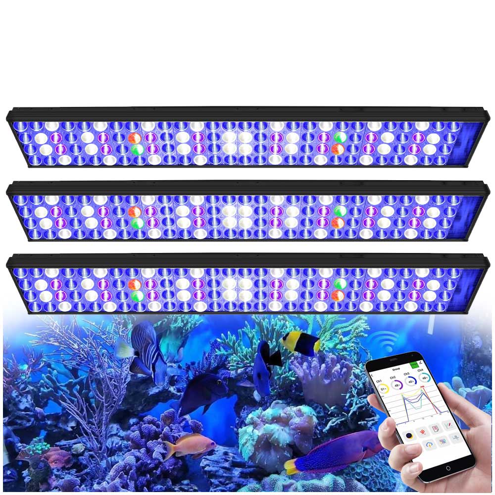 Marine X Aquarium - 3 шт. PopBloom H75 WiFi LED