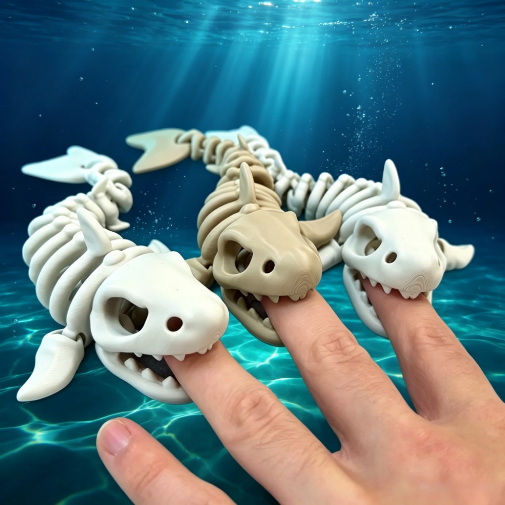 Aquarium Innovative Marine - Скелет акулы для аквариума: подвижное украшение,