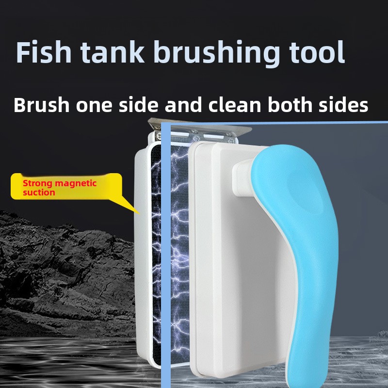 Marine Aquarium Glass Scraper - Аквариумный стеклянный скребок для водорослей, очиститель,