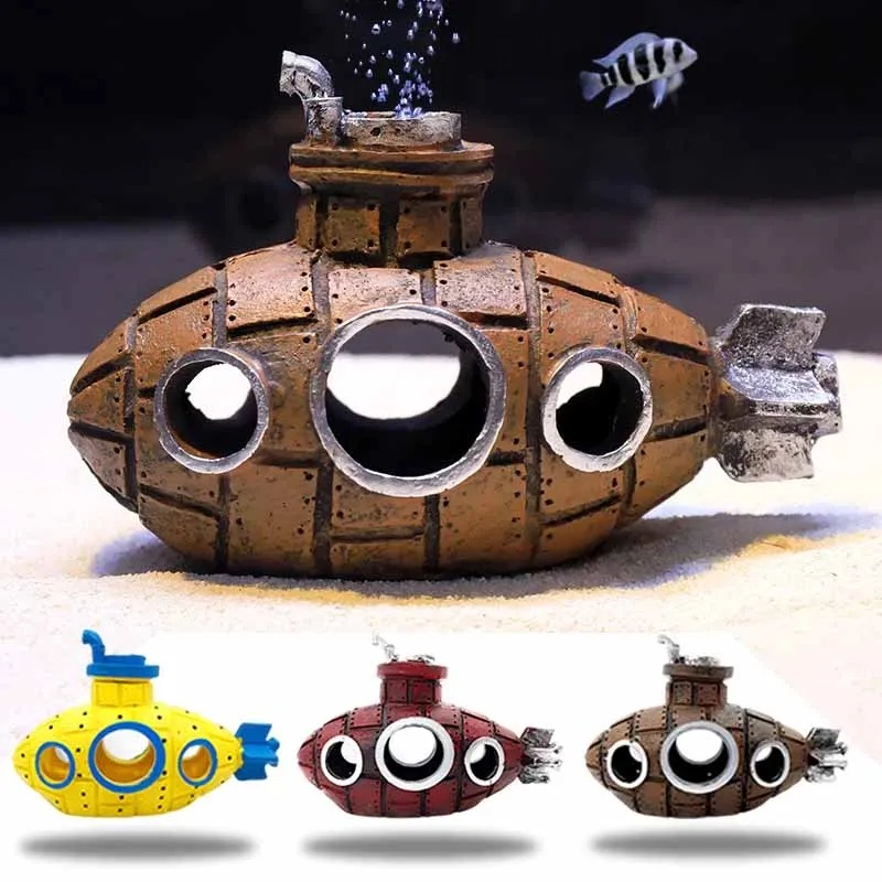 Aquarium Innovative Marine - Декоративные фигурки подводных лодок из смолы
