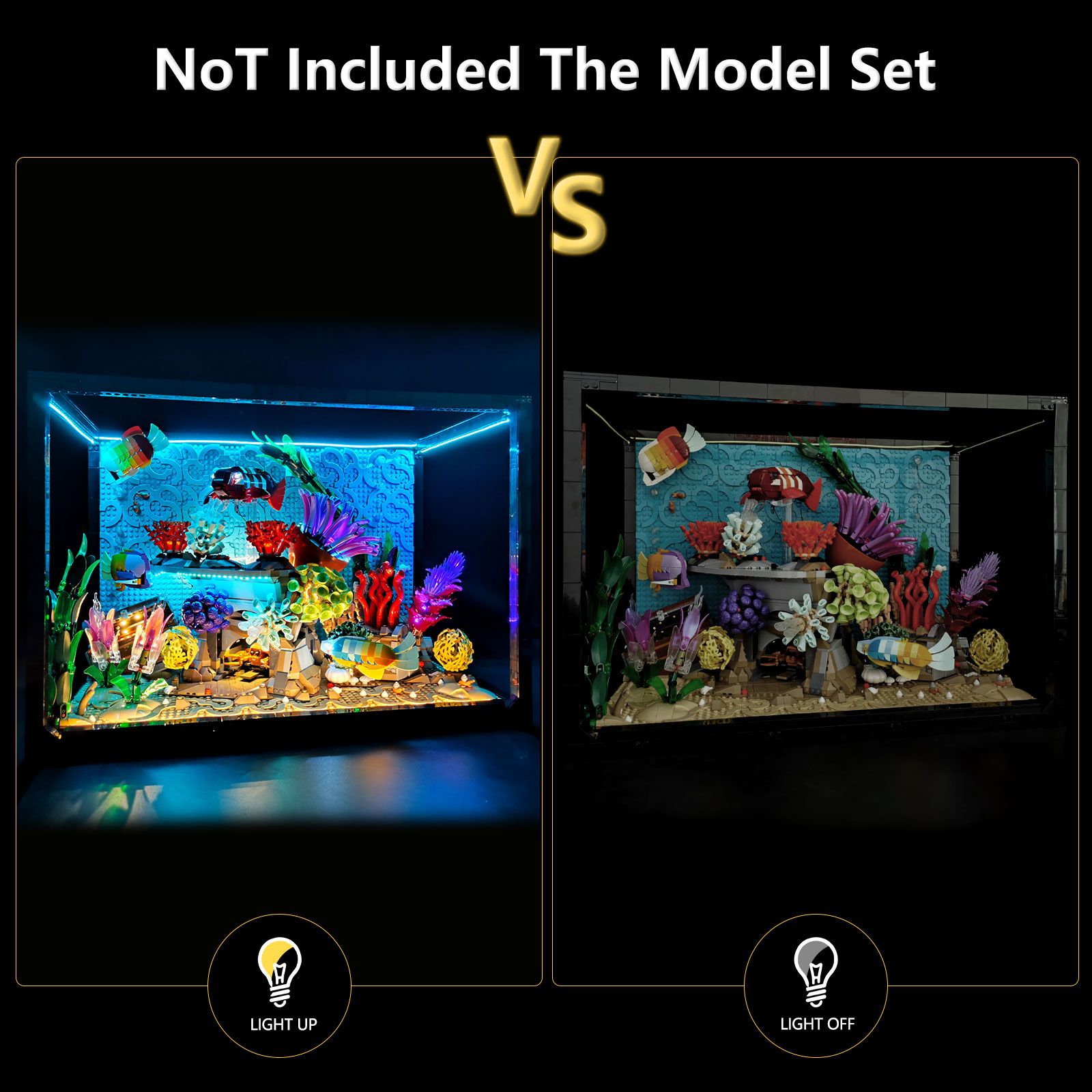 Комплект светодиодного освещен – обзор и цена Marine Aquarium Led