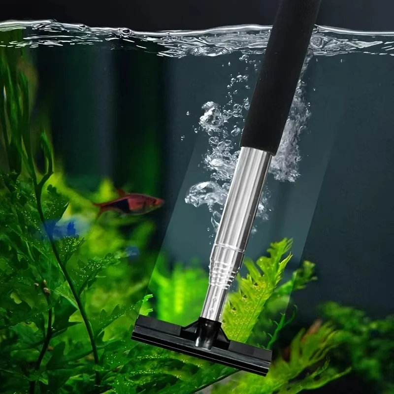 Телескопический скребок для ак – обзор и цена Marine Aquarium Glass Cleaner
