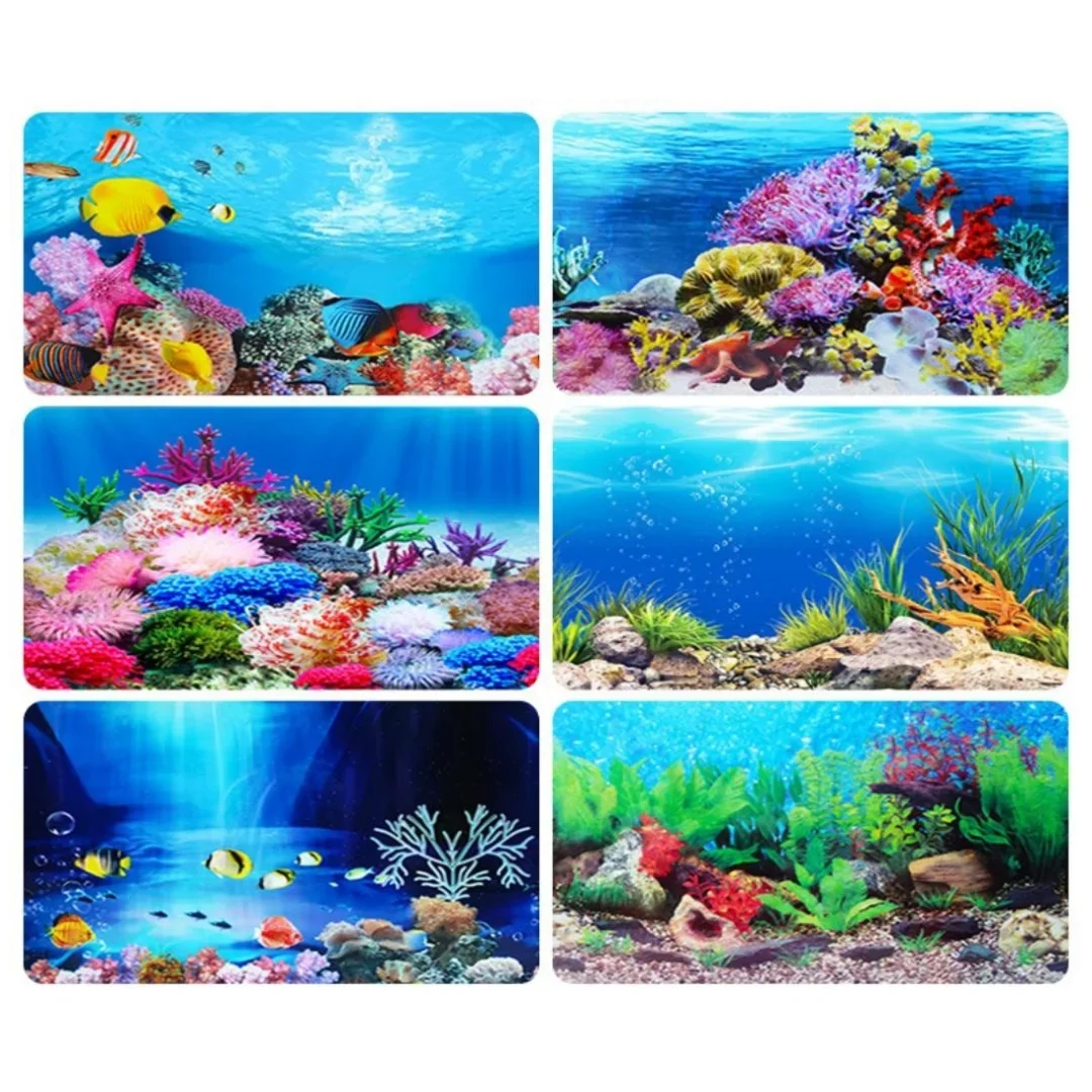Фон для аквариума, 3D наклейка – обзор и цена Aquarium Innovative Marine