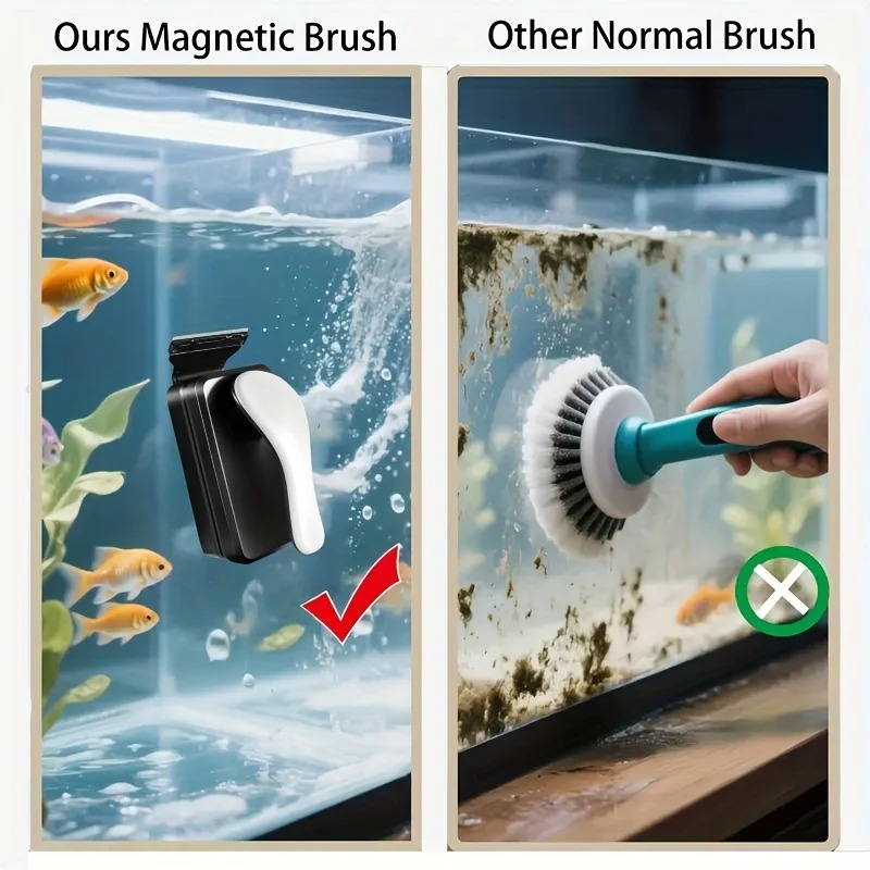 Магнитный очиститель для аквар – обзор и цена Marine Aquarium Glass Scraper