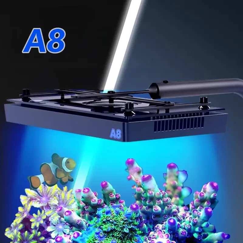 Светодиодный светильник A8SE I – обзор и цена Marine Aquarium Led